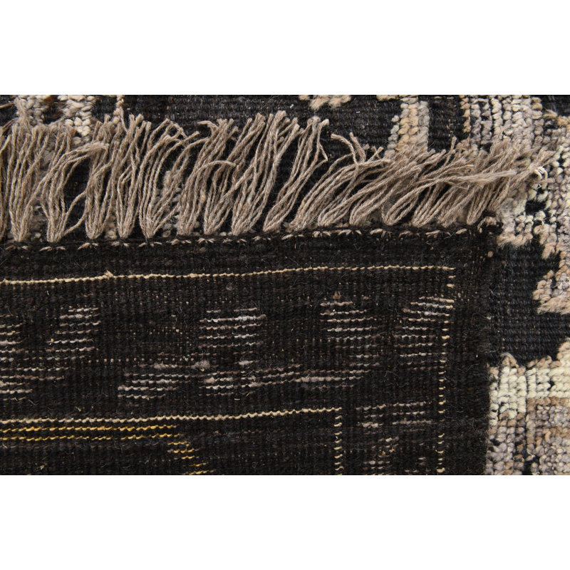 Tapis noir 9 x 12 Pryor