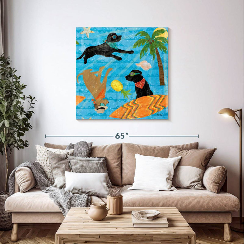 Brampt Good Vibes Pattern I, 39" H x 39" W