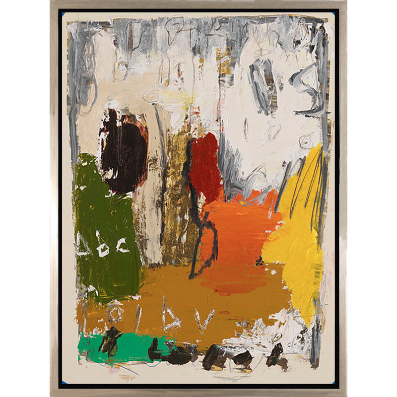 Devils Bargain Painting, 40" H x 30" W x 2.25" D