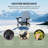 HDPE Outdoor Patio Folding Poly Adirondack Chair-1417473220