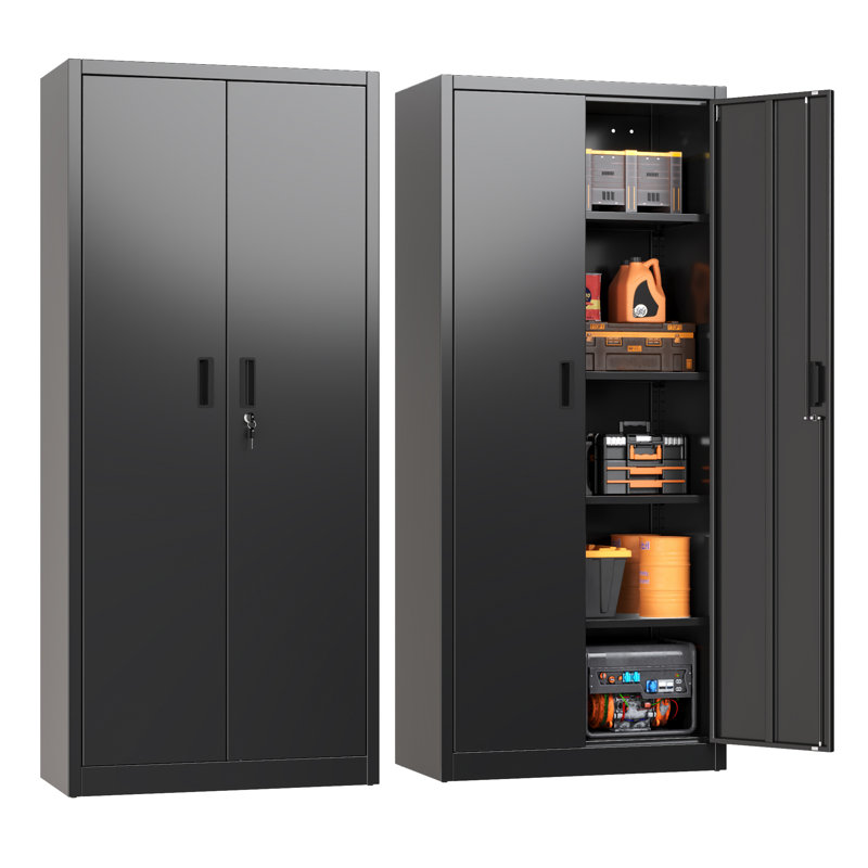Metal Basic Storage System, Black