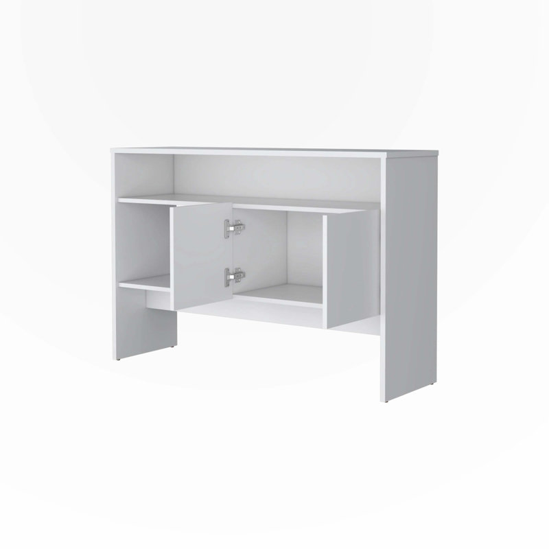 Console avec deux portes, Blanc
