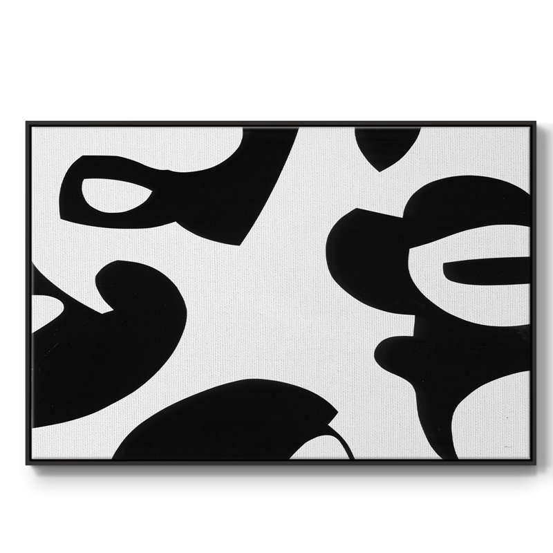 «Twilight», reproduction encadrée sur toile, Toile avec cadre flottant noir, H 17 po x l 25 po x P 2 po