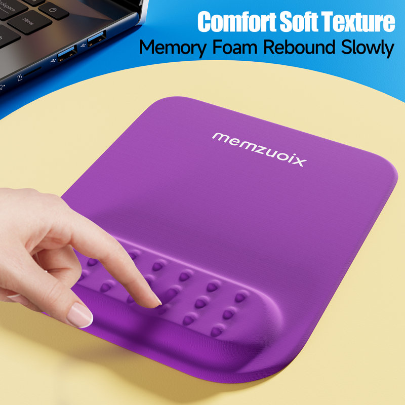 Tapis de souris ergonomique, Mauve