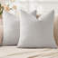Couch Pillow Covers Set Of 2 Soft Chenille Decorative Square Throw Pillow Covers Farmhouse For Sofa Living Room Bed-112036342