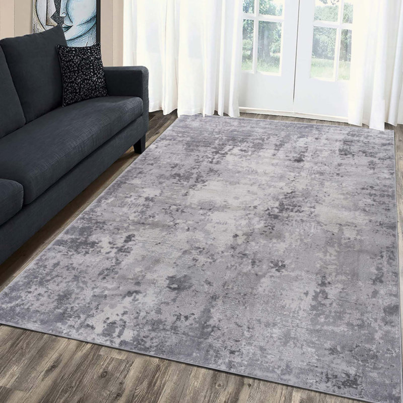 Abstract Non-Shedding Living Room Bedroom Dining Home Office Stylish And Stain Resistant Area Rug, Rectangle 7'9" x 10'
