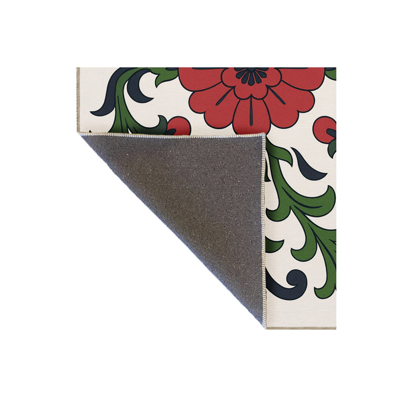 Tapis tissé crème Mosso, 2 pi 6 po x 9 pi 10 po