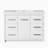 Alicano 48'' Single Bathroom Vanity With Cultured Marble Top, Pre-Assembled Bathroom Cabinet