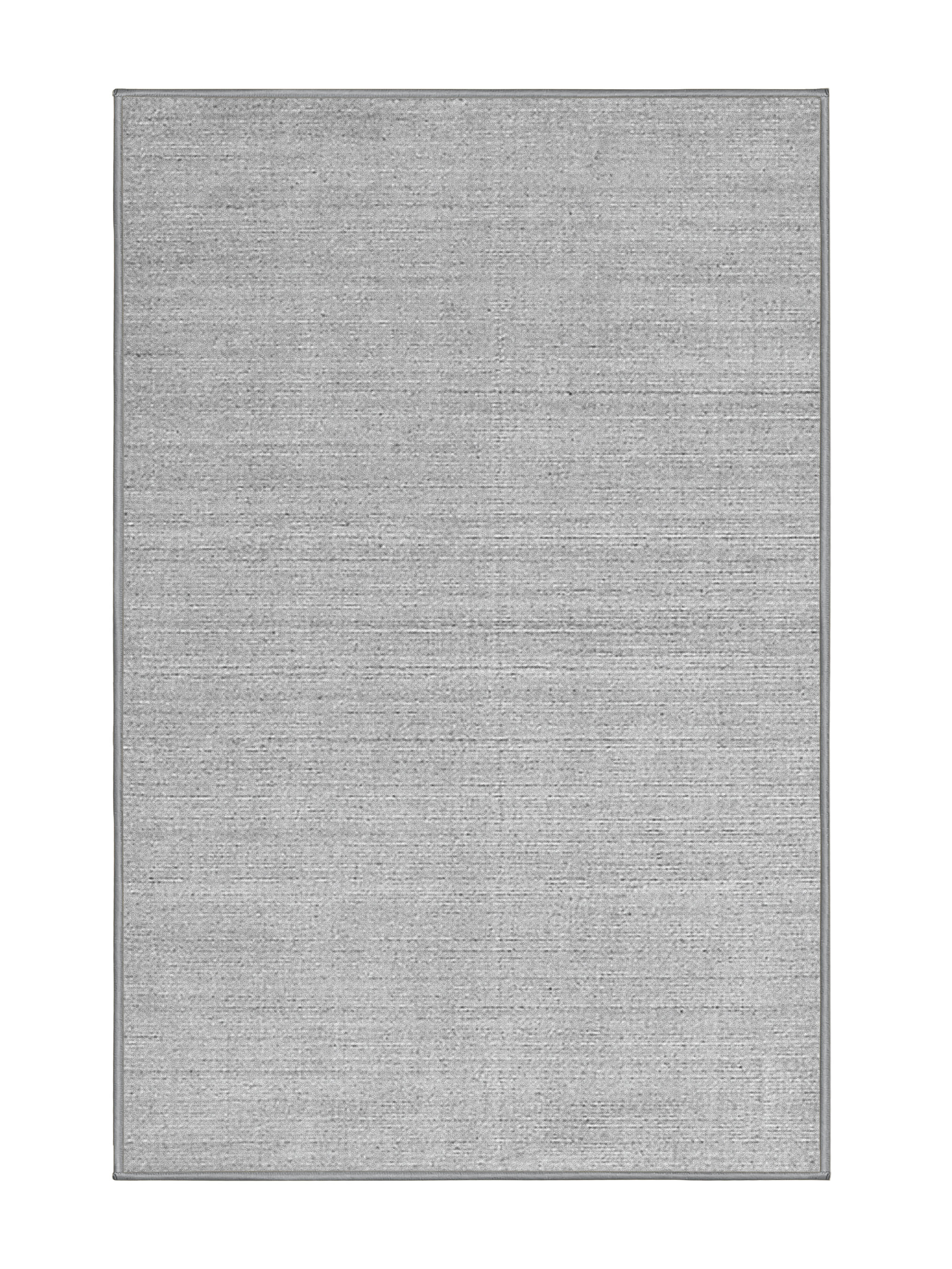 Hokku Designs Magner Machine Woven Chenille/Polyester Area Rug in Gray ...