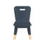 Ensemble de table et de chaises pour enfants, fini bleu marine, ensemble de 5 pièces-1232359731