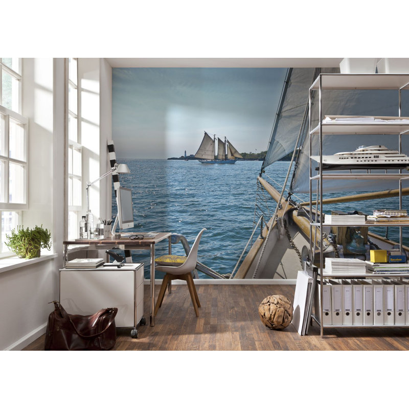Catuy National Geographic Sailing 2.54m x 3.68m Wall Mural