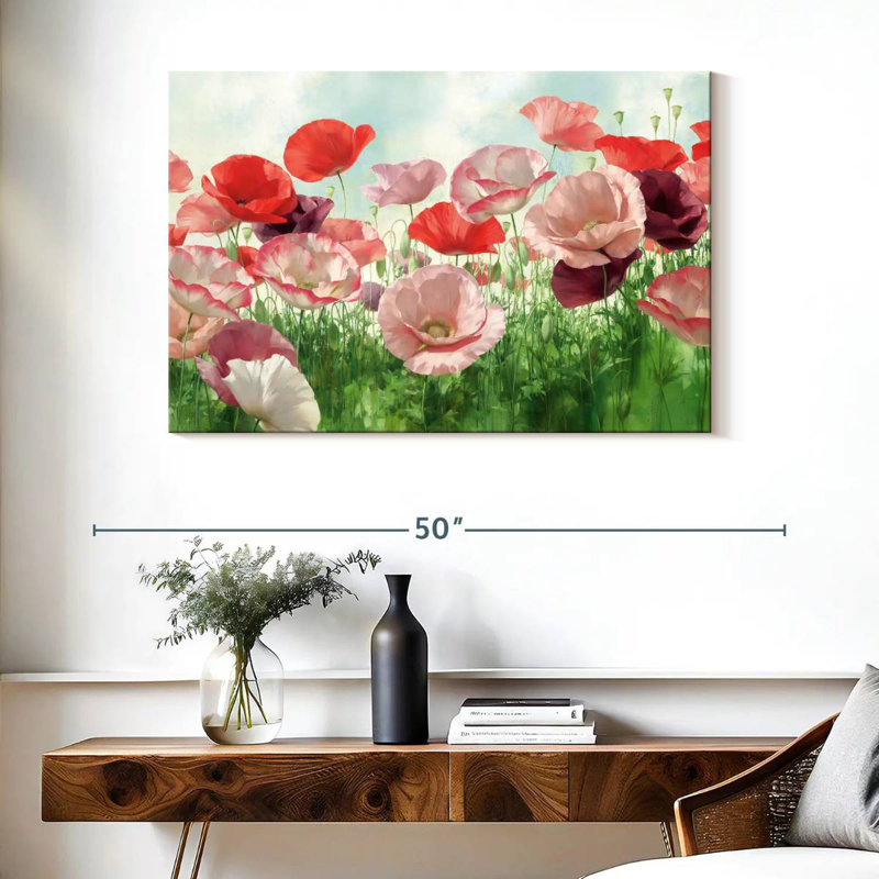 Harnek Poppies Plaisir, H 26 po x l 39 po
