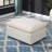 Modern Upholstered Square Modular Ottoman For Sectional Sofa,Sectional Sofa Couch-64312756