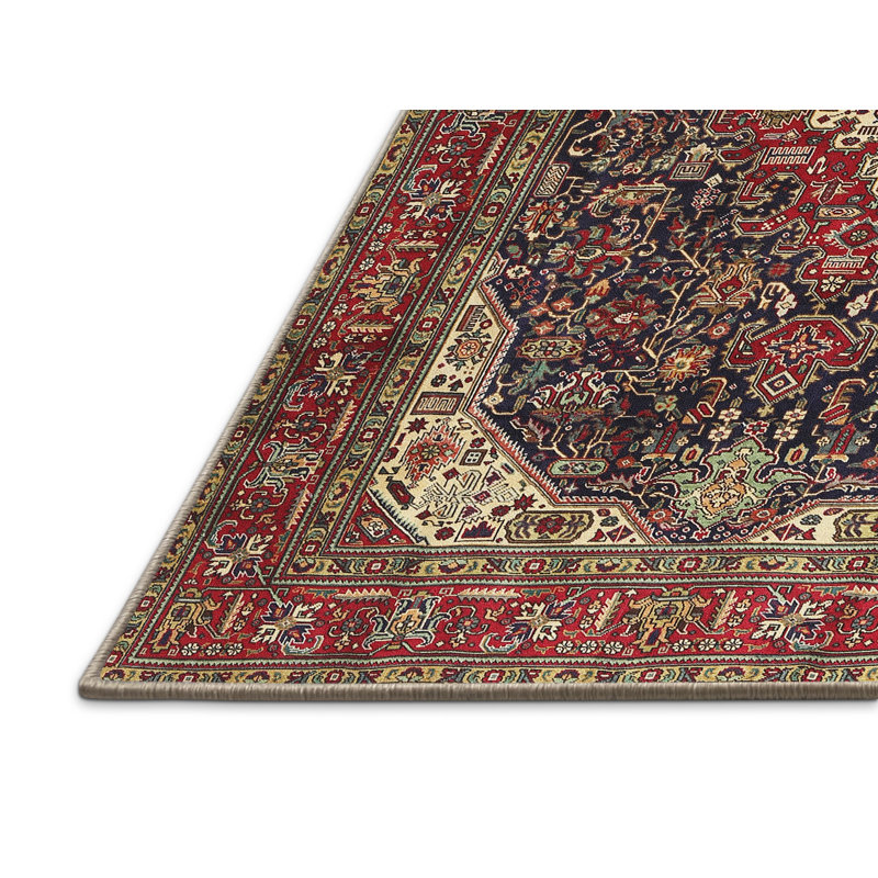 Oriental Indoor Rug, Rectangle 5' x 8'