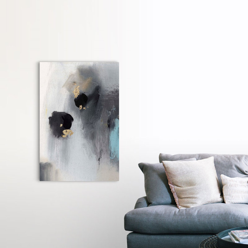 « Foggy Days II », reproduction d’art sur toile, Toile tendue, H 48 po x l 32 po x P 1,25 po