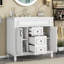Meuble-lavabo 36 po avec lavabo supérieur-974234504