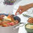 Calphalon  Premier Ceramic Nonstick 7-Qt. Dutch Oven with Lid, Mushroom Gray