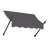 Awntech New Orleans Acrylic Fabric Fixed Awning with Iron Spear Arms-111655872-111655860