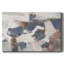 Toile tendue avec châssis bleu abstrait-1168061206