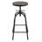 Izavier Swivel Adjustable Height Counter Stool with Metal Frame