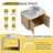 30'' Wall-Mounted Bathroom Vanity With 2-Soft-Close Door