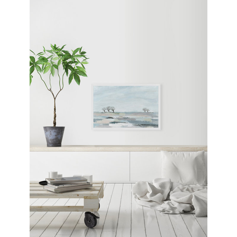 Winter At The Plains by Marmont Hill - Single Picture Frame Painting, 61cm H x 91cm W