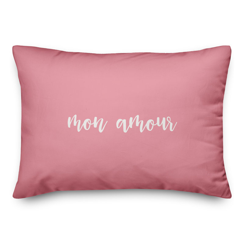  Coussin Mon Amour, Rose