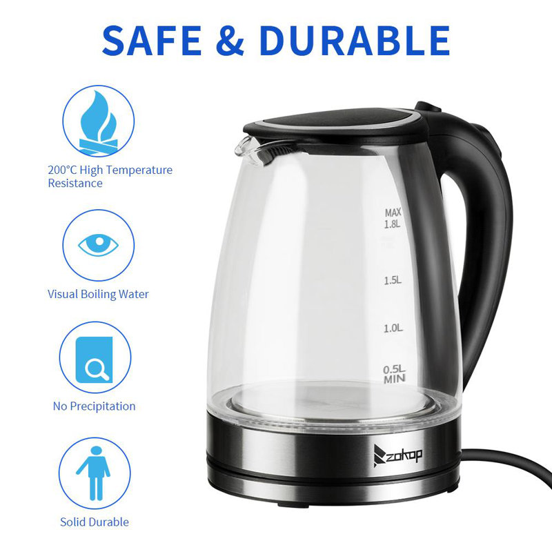 Ktaxon 1.9 Quarts Electric Tea Kettle