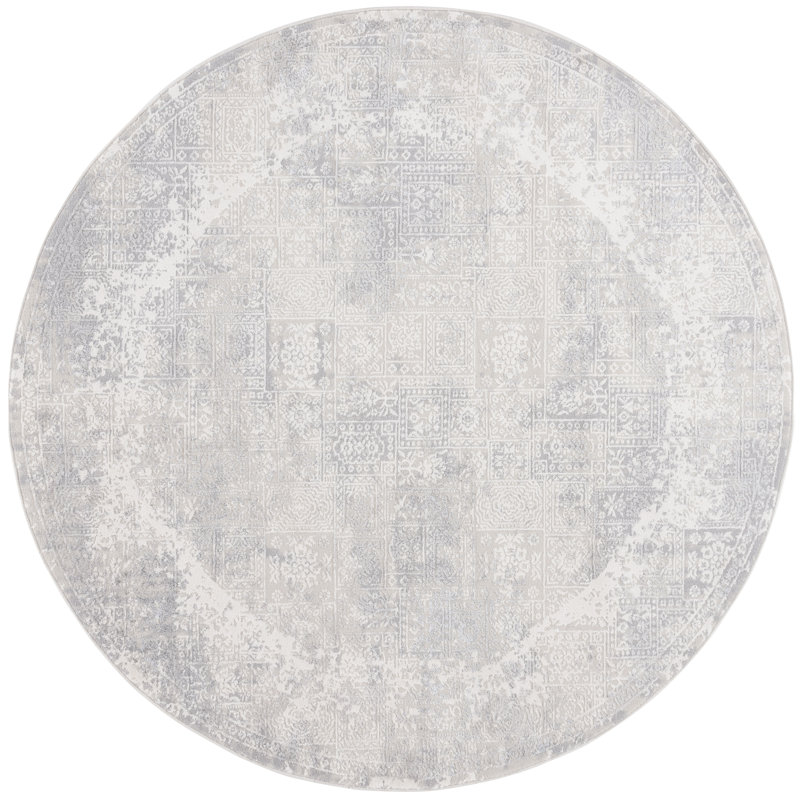 Hanna Performance Southwestern Rug, Round 6'7"