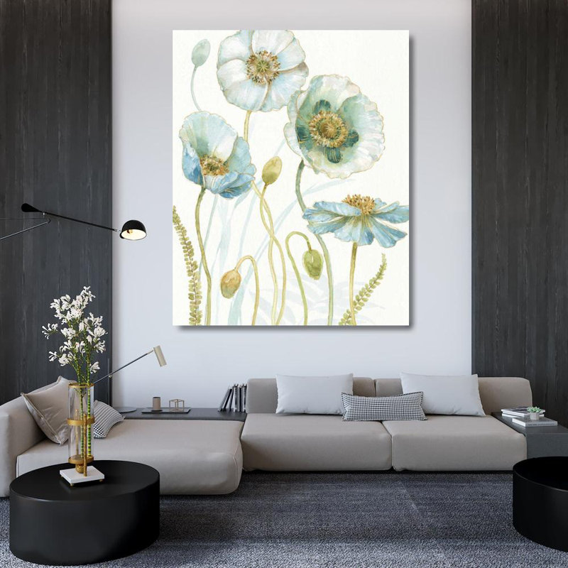 «Red Barrel Studio® Audit», art sur toile tendue par Lisa Gallery, My My Greenhouse Flowers VII, H 44 po x l 36 po