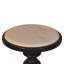 Wood Bellmont Marble-Top Side Table,Brown With Pattern