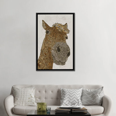 «The Horse», impression sur toile tendue