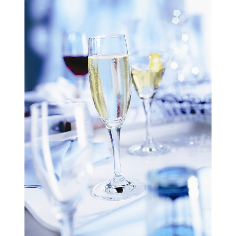Mondial 7 oz. Crystal Flute