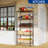 5-Wire Shelving Metal Storage Rack Adjustable Shelves,Standing Storage Shelf Units for Laundry Bathroom Kitchen Pantry Closet-820952751-825469733