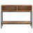 Valor 42'' Solid Wood Top Console Table