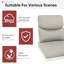 Ensemble de coussins pour chaise de patio en osier Carolina-101054796-109727610