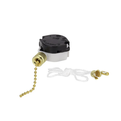 Speed Ceiling Fan Light Switch with Pull Chain