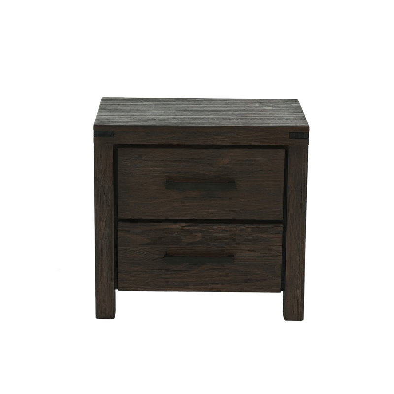 Table de chevet 2 tiroirs