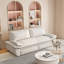 Canapé-lit escamotable grand 73,2 po, canapé-lit convertible 3-en-1, causeuse multifonctionnelle en velours pour la vie moderne-818420145