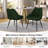 Soft Upholstered Dining Chair with Arm (Set of 2)-366079038