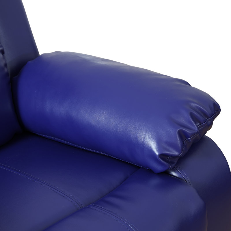 Ashworth 82'' Faux Leather Reclining Loveseat
