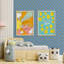 Happy News Smiles Blue Wallpaper