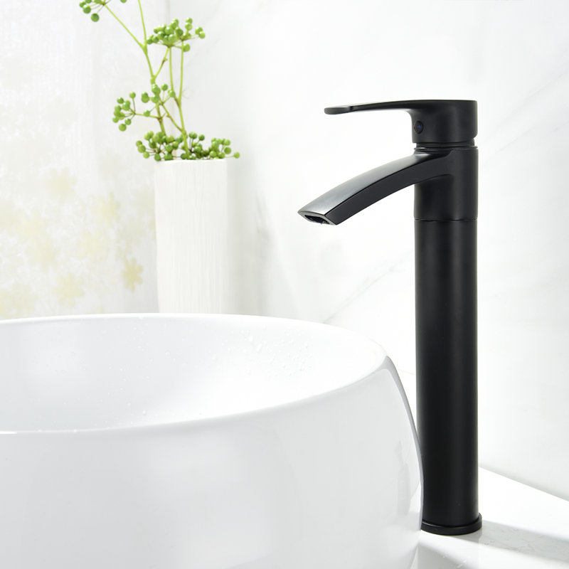 Robinet de salle de bain Ariana, Noir mat