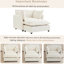 Canapé moderne avec repose-pieds et repose-pieds-2102502243