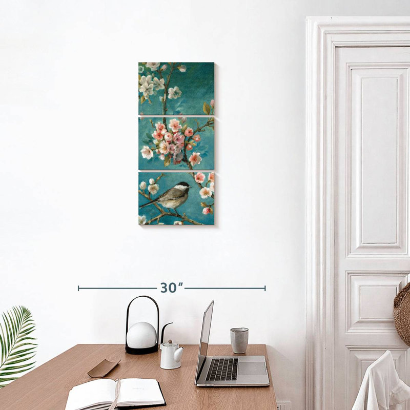 Floral Blossom III, H 27 po x l 12 po