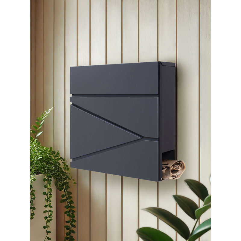 Ricayla Steel Wall Mounted Post Box