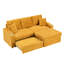 Canapé-lit 80 po en velours côtelé pliable avec porte-gobelet et coussin-335094550