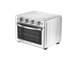 Four à grille-pain à air très grand 26qt, four à convection 6 tranches 1700W, acier inoxydable