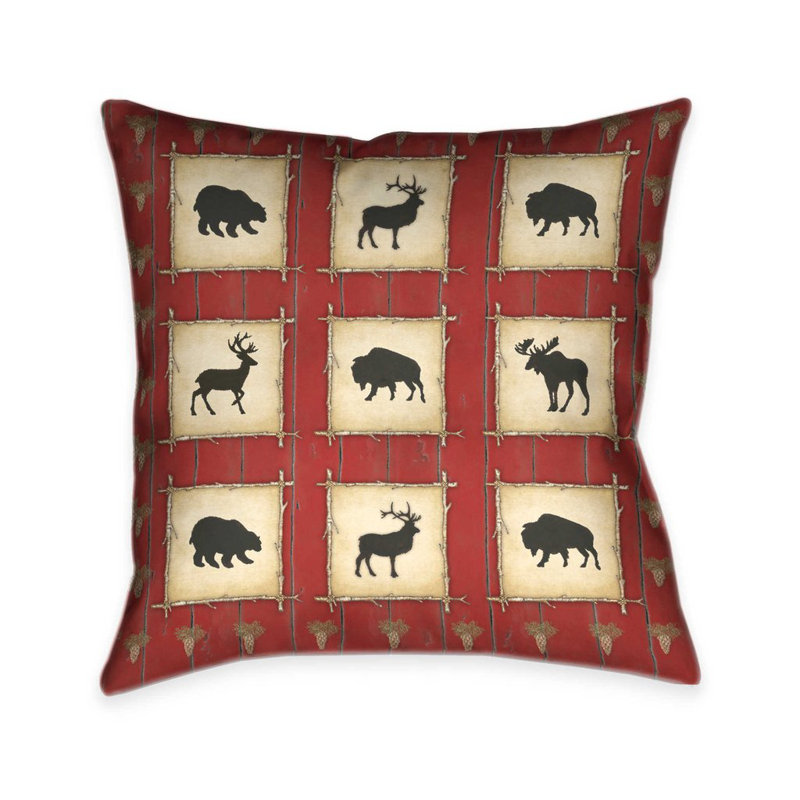  Red Lodge Throw Pillow