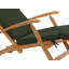 Steamer Reclining Chaise Lounge with Sunbrella Canvas Cushion-393641841
